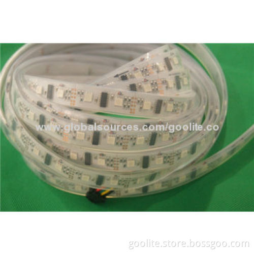 High quality, 21.6W APA/RGB LED strip light and RGB + white 72LEDs, ICS 72